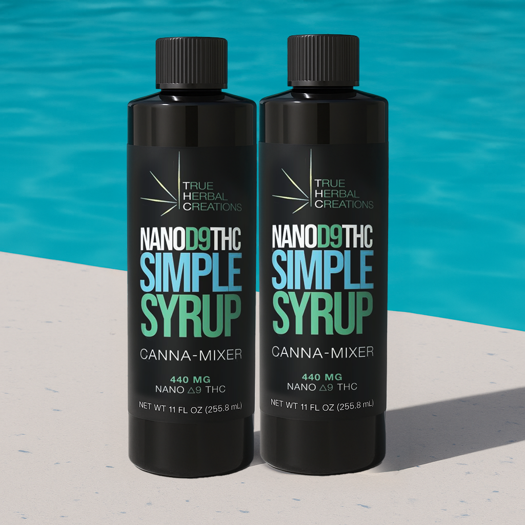Nano D9 THC Simple Syrup