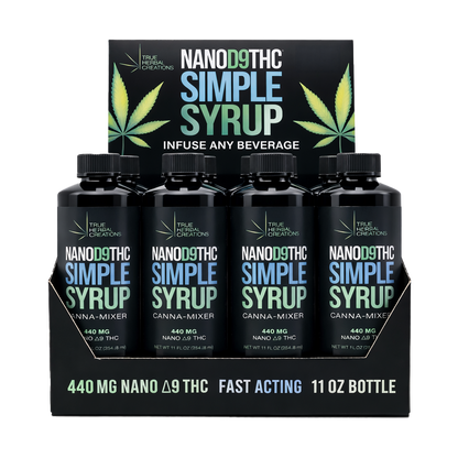 Nano D9 THC Simple Syrup