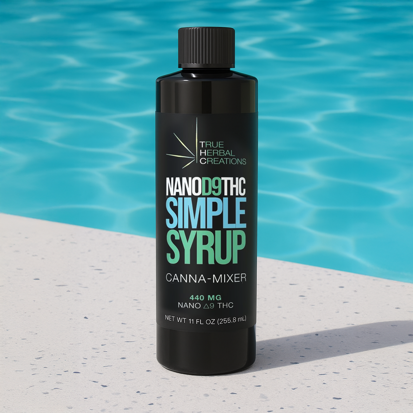 Nano D9 THC Simple Syrup