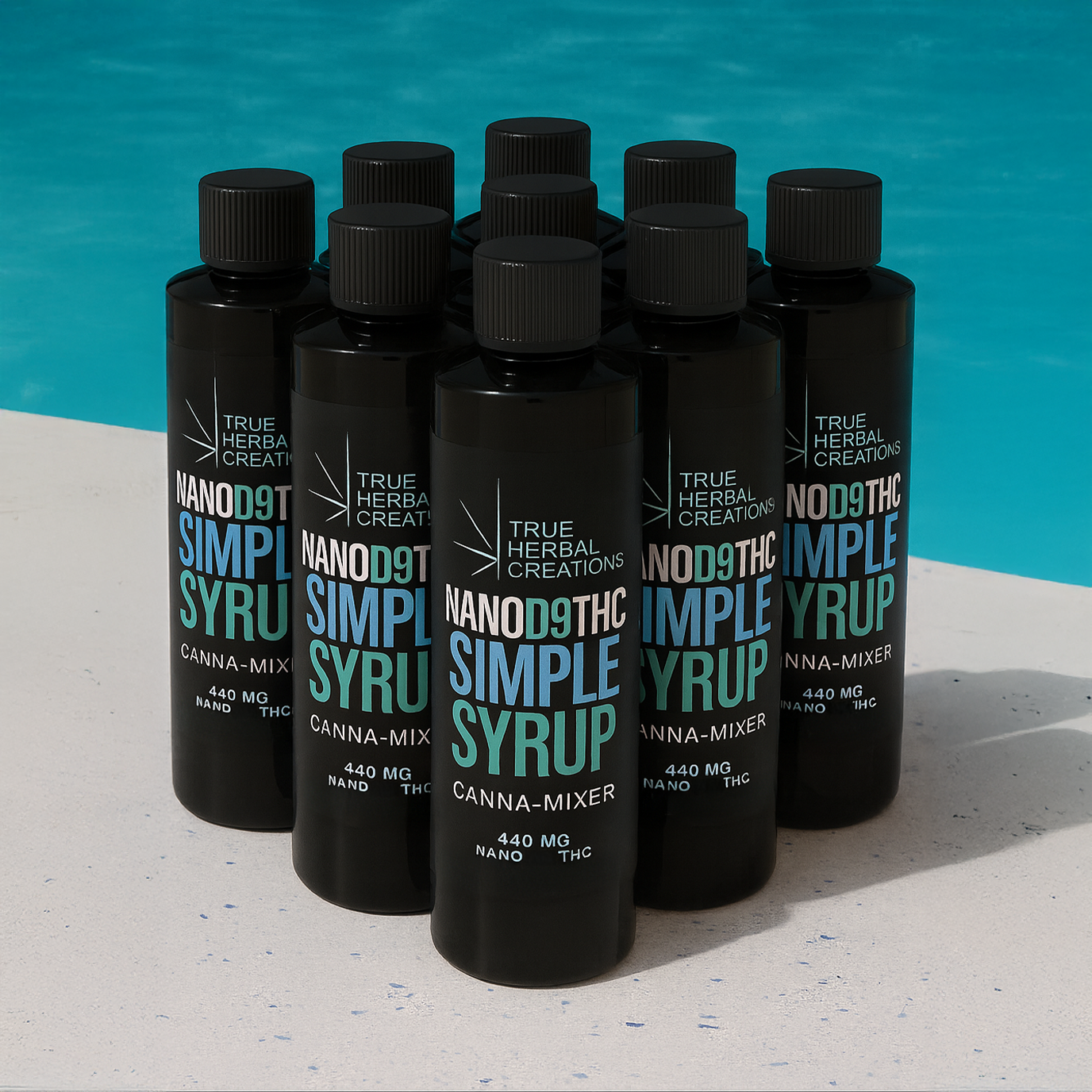 Nano D9 THC Simple Syrup