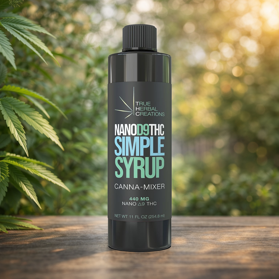Nano D9 THC Simple Syrup 11oz Single $4.09/oz