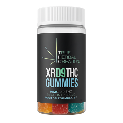 300mg D9 Extended Release THC Gummies (30 Count) Assorted Flavors